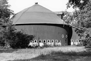 John Haimbaugh Round Barn, Rochester Indiana