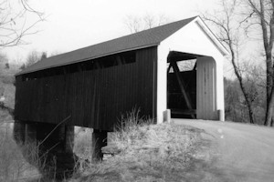 Snow Hill Covered Bridge, Rockdale Indiana