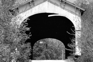 Offutt Covered Bridge, Rushville Indiana