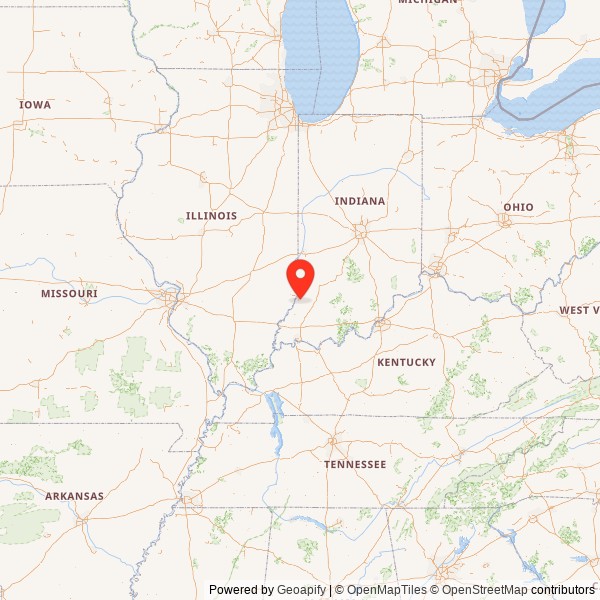 Knox County Poor Asylum State Map