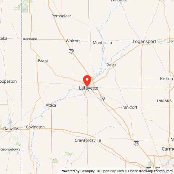 Morton School Location Map
