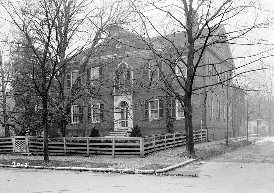 Front view from northeast - Liberty Hall, Frankfort Kentucky