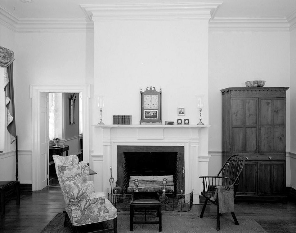 West view of sitting room, first floor - Liberty Hall, Frankfort Kentucky