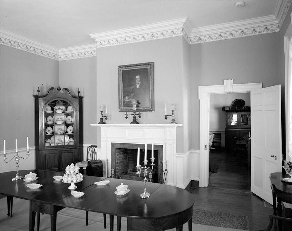 Northeast view of dining room, first floor - Liberty Hall, Frankfort Kentucky