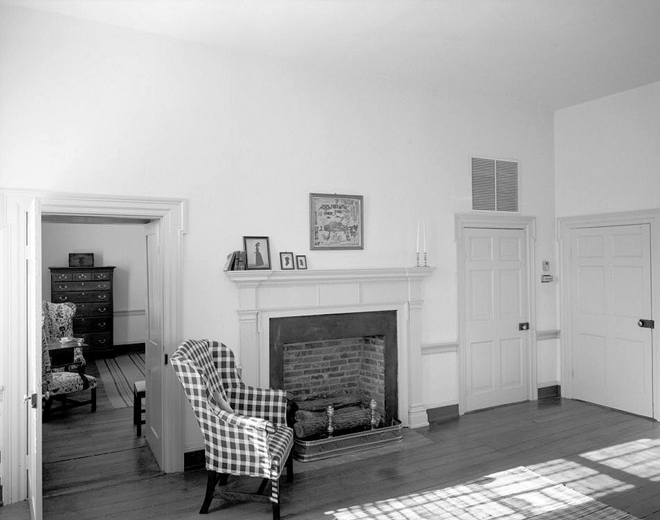 Southeast view of bedroom, second floor - Liberty Hall, Frankfort Kentucky