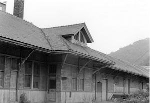 Louisville and Nashville Railroad Depot, Harlan Kentucky