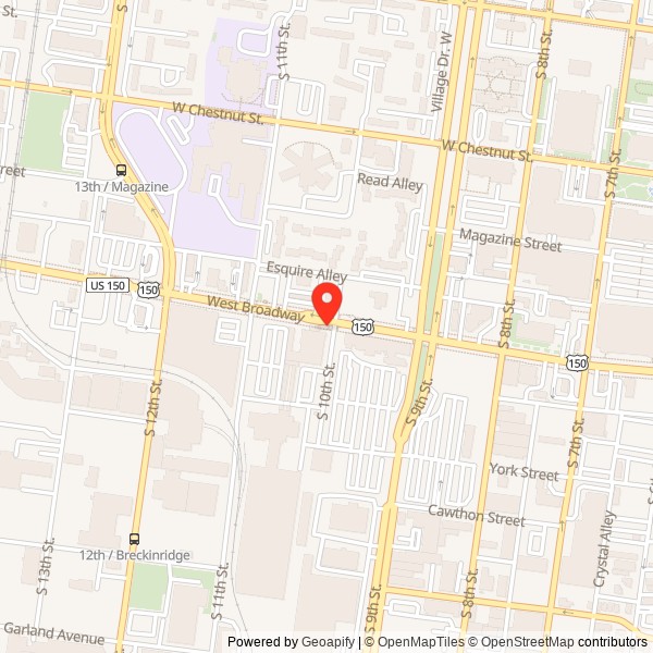 Union Train Station Location Map