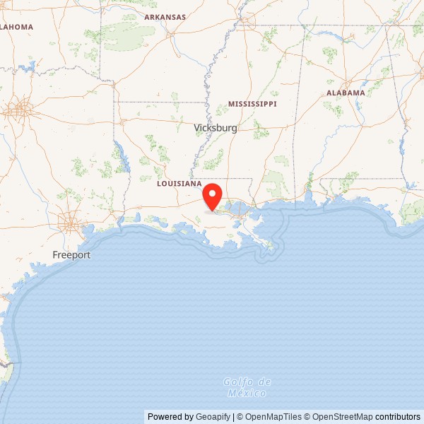 Palo Alto Plantation State Map