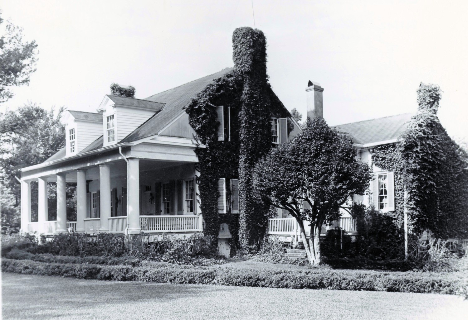 Front from northeast showing north wing (1972)