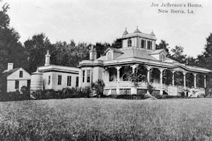 Joseph Jefferson House - Rip Van Winkle House and Gardens, Jefferson Island Louisiana