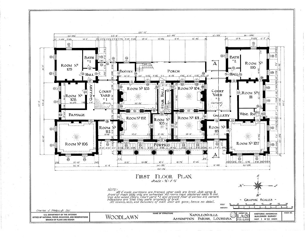 Floor Plans Woodlawn Plantation Mansion