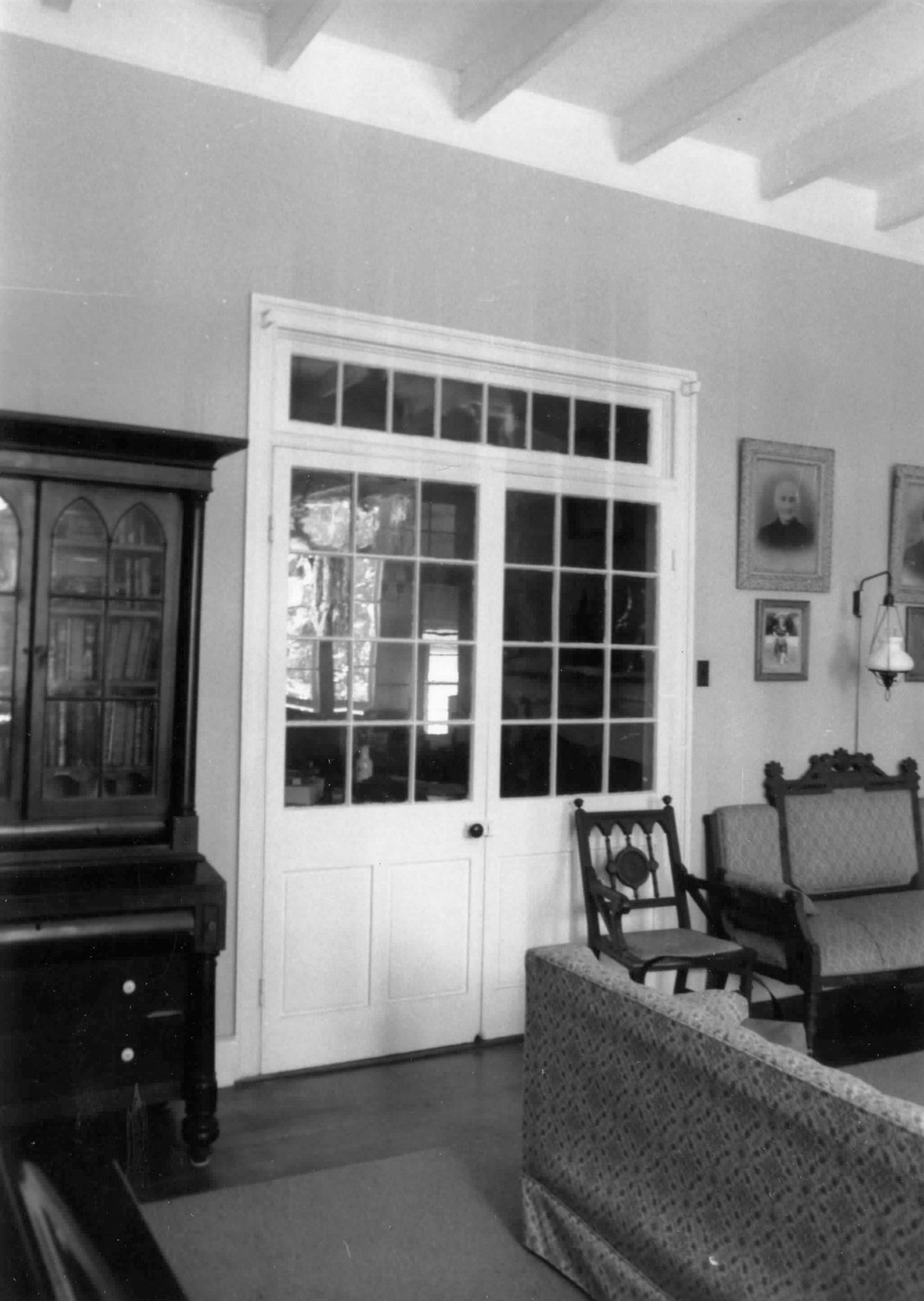 Cedar Bend Plantation, Natchez Louisiana Interior (1987)