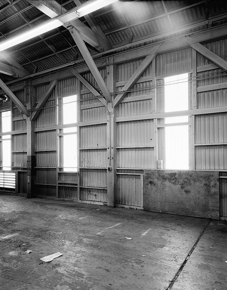 Canal Street Transit Station, New Orleans Louisiana 1992 INTERIOR DETAIL OF STRUCTURAL FRAMING, BUILDING 2.