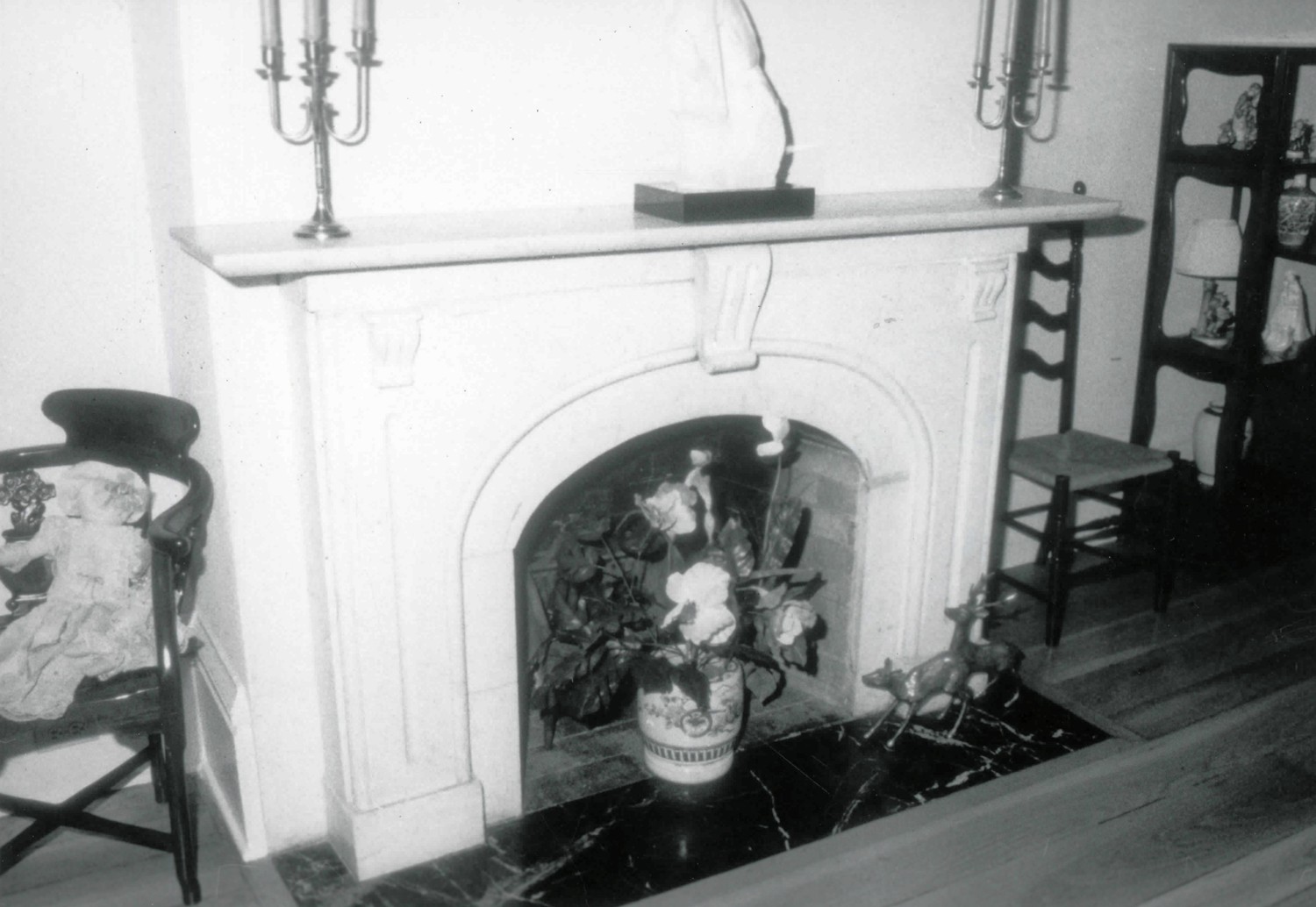 LeBeuf Plantation House, New Orleans Louisiana House interior (1993)