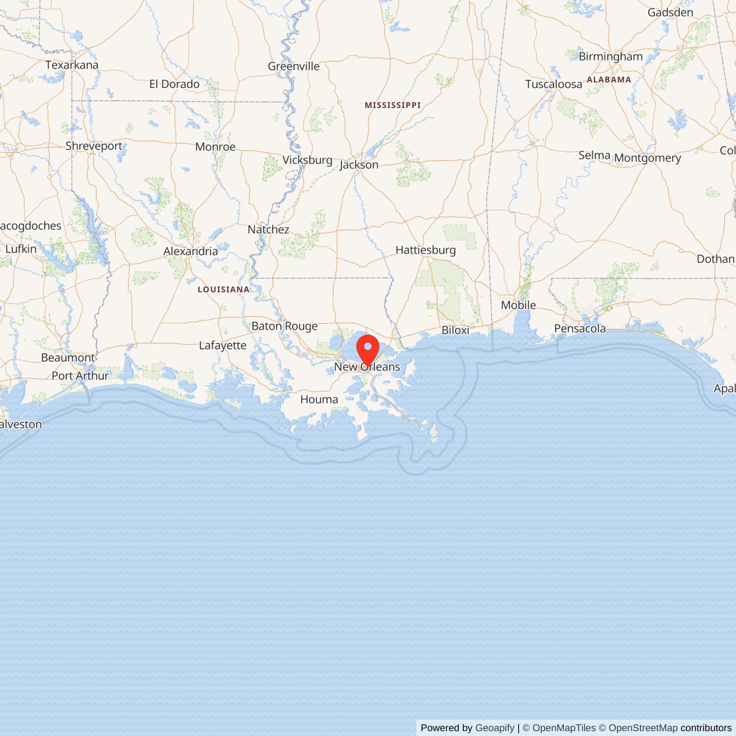 The Cabildo State Map