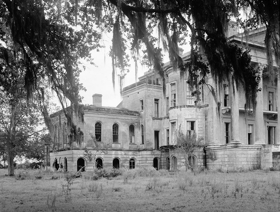 Belle Grove Plantation Mansion, White Castle Louisiana September, 1938 VIEW FROM NORTHEAST