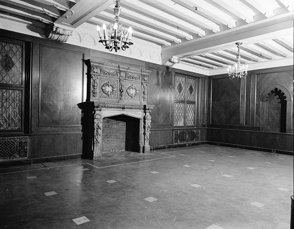 BF Keith Memorial Theater - Opera House, Boston Massachusetts 1970 MEN'S SMOKING ROOM IN BASEMENT