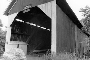 Arthur A. Smith Covered Bridge, Colrain Massachusetts