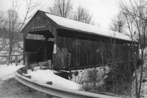 Burkeville Covered Bridge, Conway Massachusetts