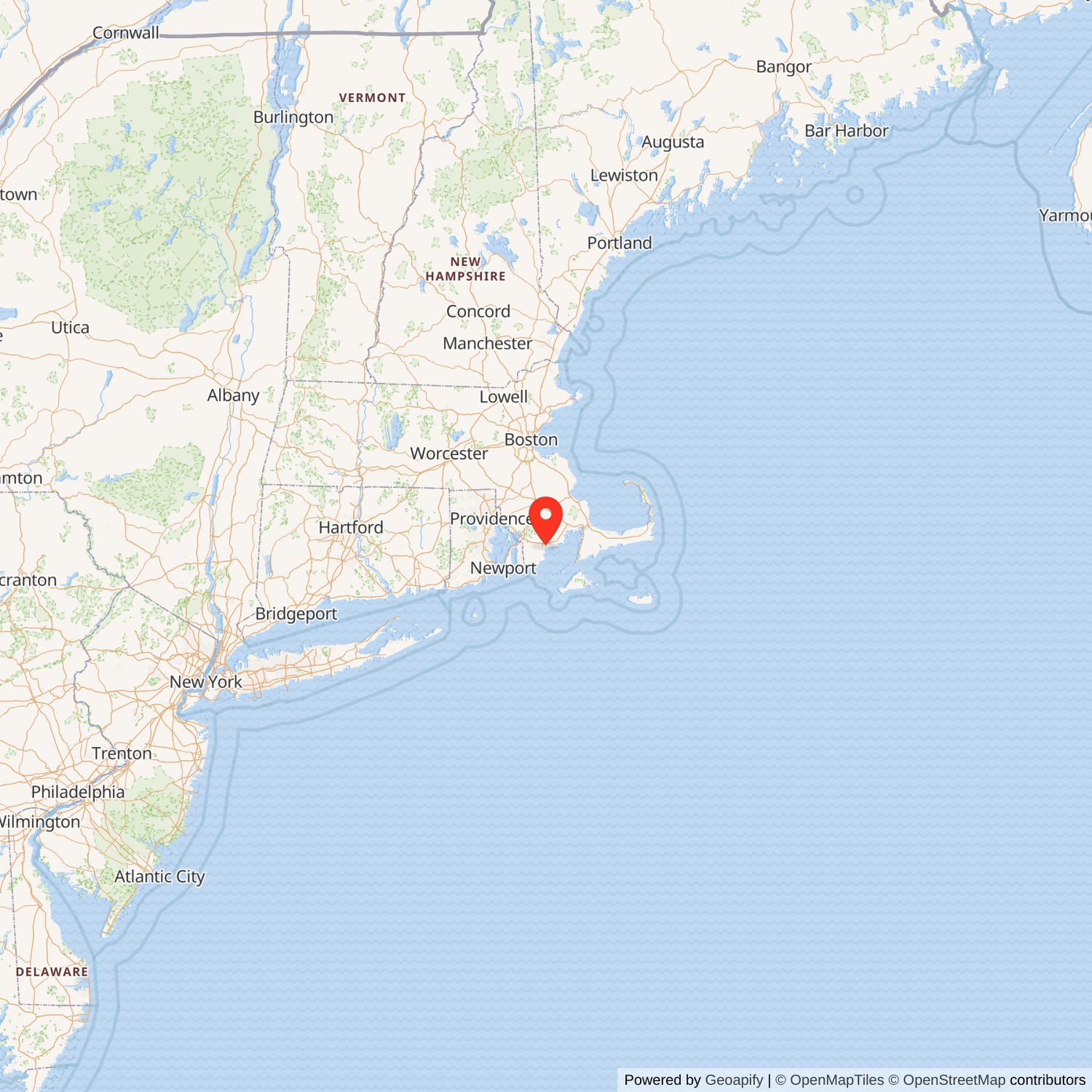 Seaman's Bethel Church State Map