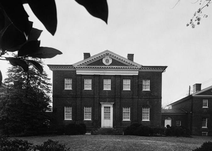 Hammond-Harwood House, Annapolis Maryland REAR ELEVATION