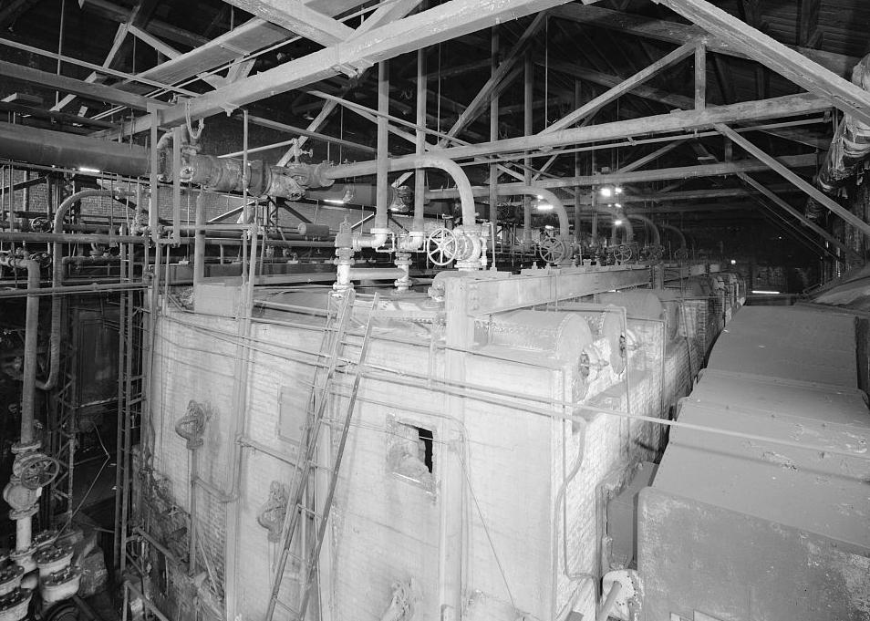 Baltimore & Ohio Railroad, Mount Clare Shops, Baltimore Maryland BOILERS INSIDE CENTRAL POWER PLANT (1976)