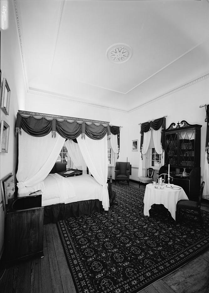 Homewood House - Carroll Mansion, Baltimore Maryland 2004 Master Bedchamber, view looking northeast