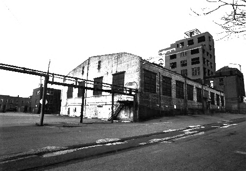 Gunther Brewing Company - Hamms, Baltimore Maryland 2002 South elevation of White-Seidenman Warehouse