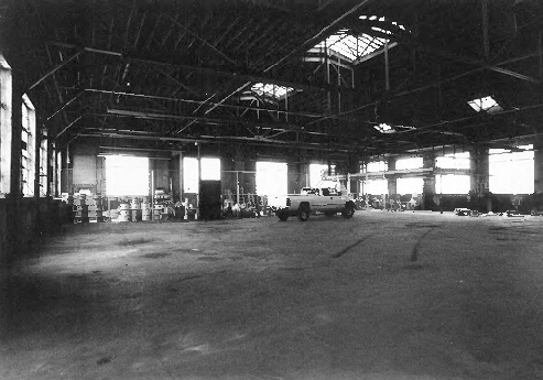 Gunther Brewing Company - Hamms, Baltimore Maryland 2002 Interior of White-Seidenman Warehouse
