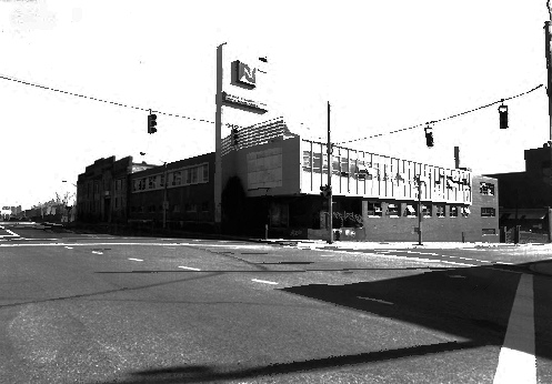 Gunther Brewing Company - Hamms, Baltimore Maryland 2002 View Southeast towards 1955 Office, White-Seidenman Warehouse on left