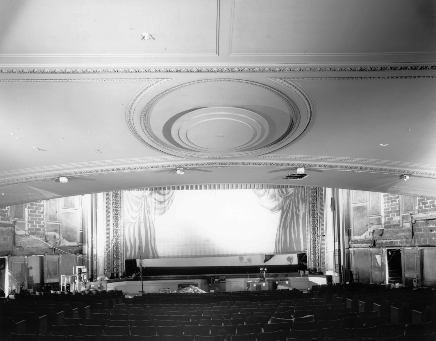 Hippodrome Theatre, Baltimore Maryland Orchestra level looking west (1998)