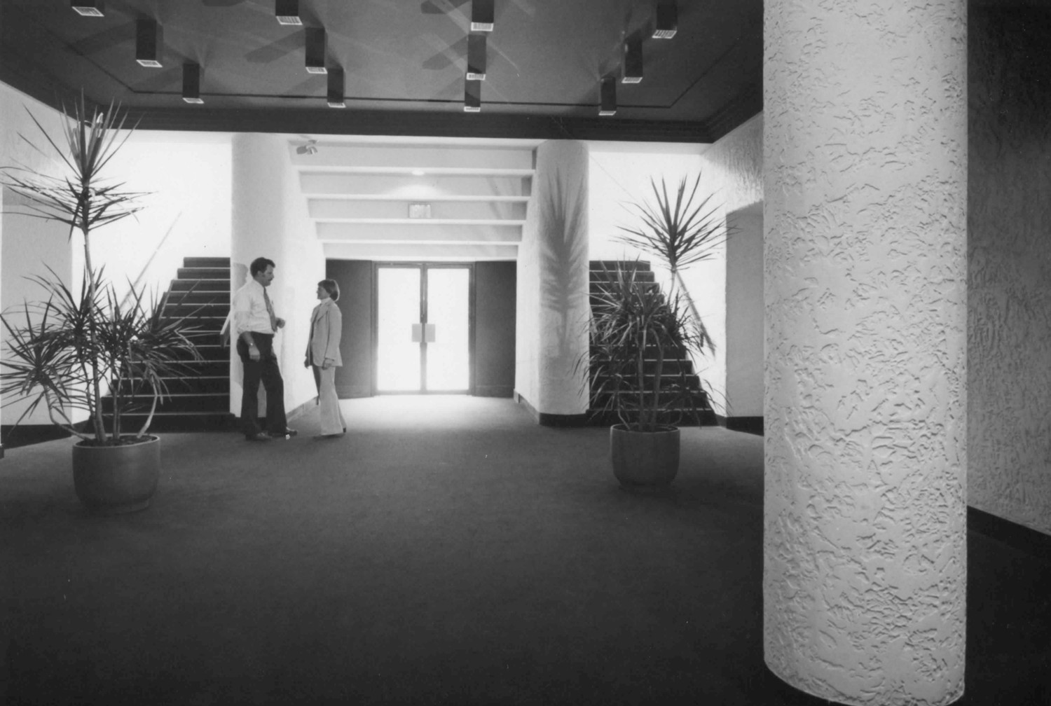 Odd Fellows Hall - Cathedral Place, Baltimore Maryland Cathedral Street Lobby (1978)