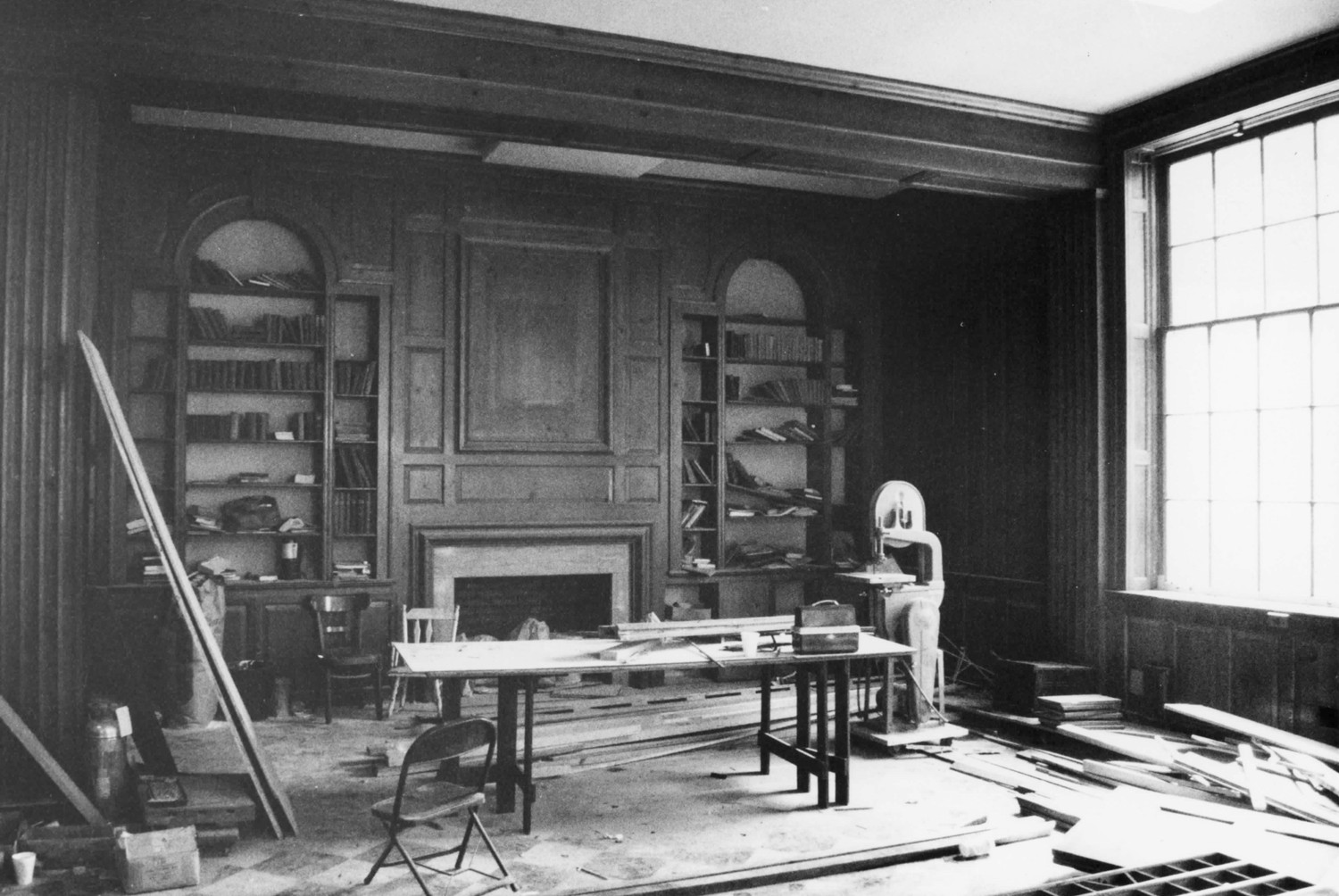 Odd Fellows Hall - Cathedral Place, Baltimore Maryland Office (before restoration) (1976)