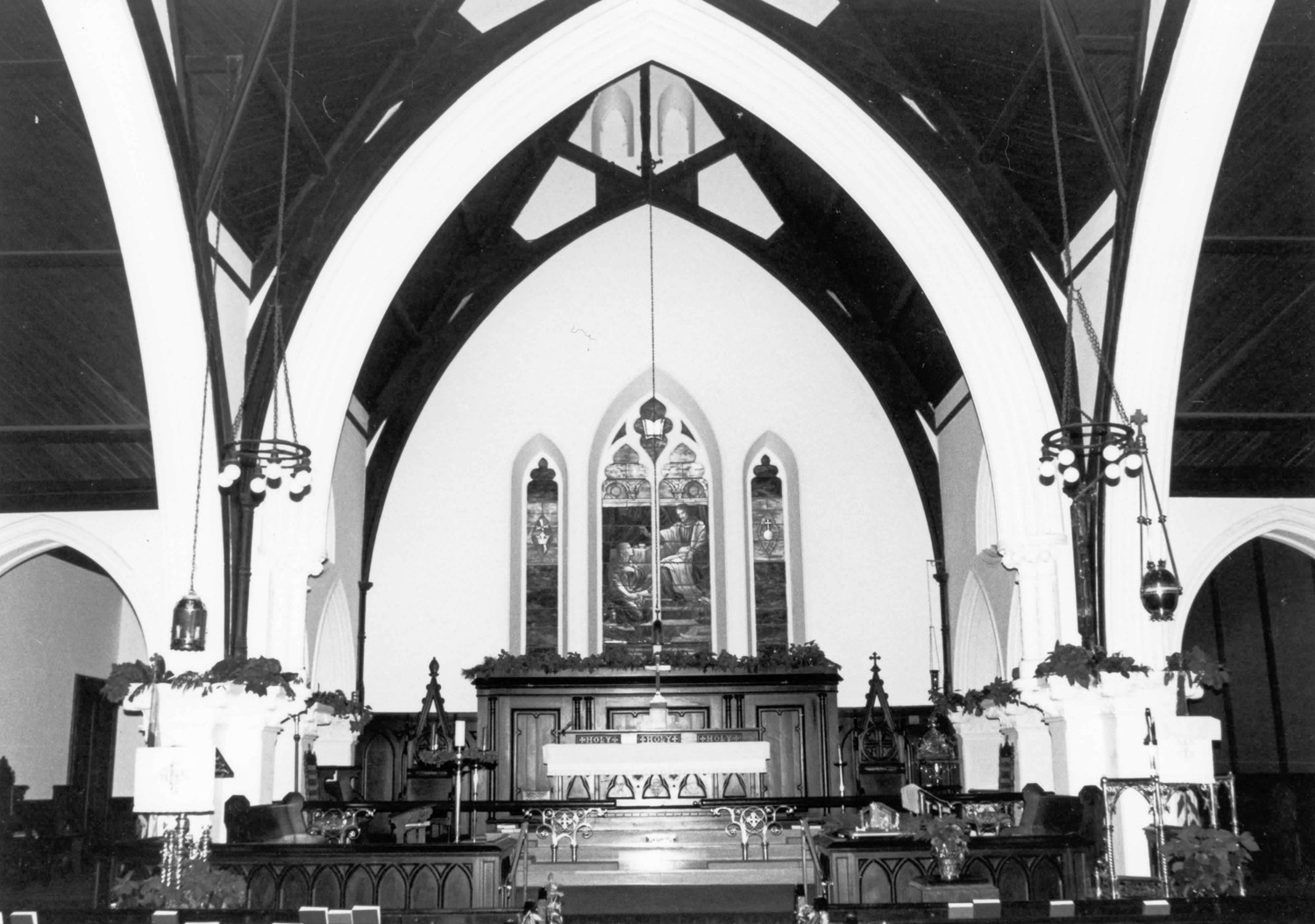 Christ Episcopal Church and Cemetery, Cambridge Maryland Interior (1983)