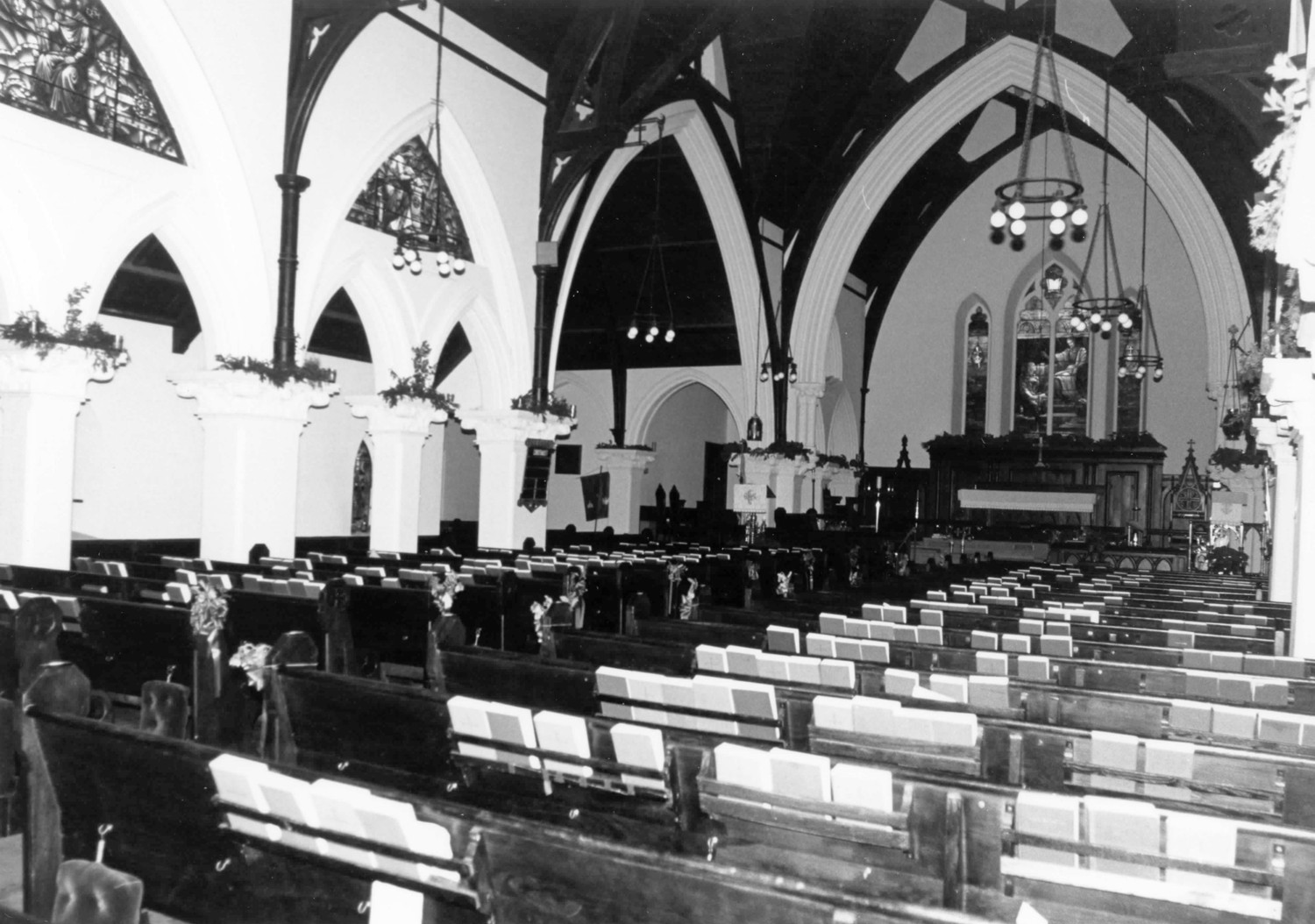 Christ Episcopal Church and Cemetery, Cambridge Maryland Interior (1983)