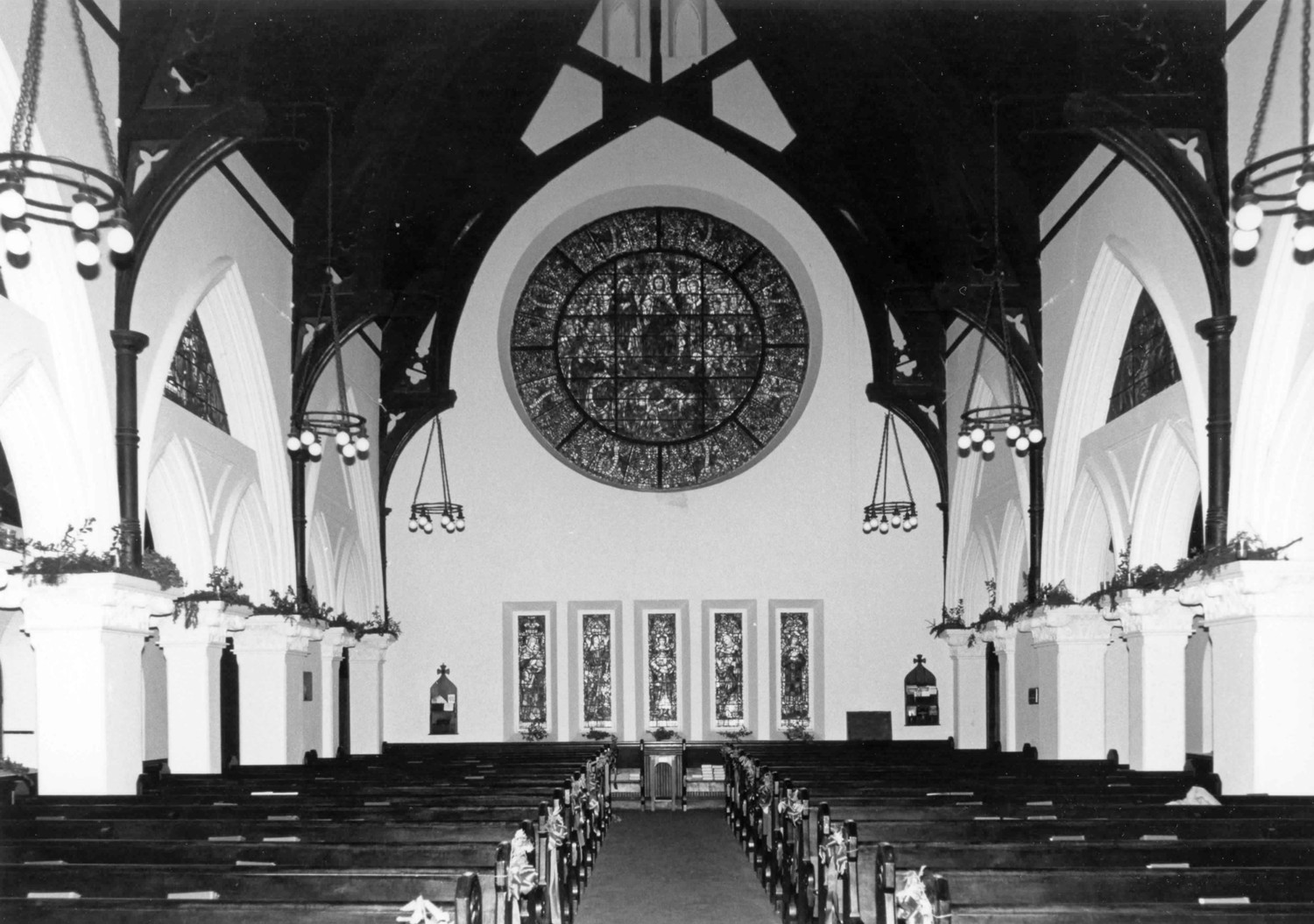 Christ Episcopal Church and Cemetery, Cambridge Maryland Interior (1983)