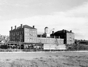 B & O Railroad Queen City Hotel and Station, Cumberland Maryland