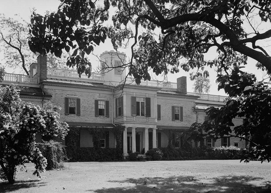 Doughoregan Manor, Ellicott City Maryland 1936 GARDEN SIDE