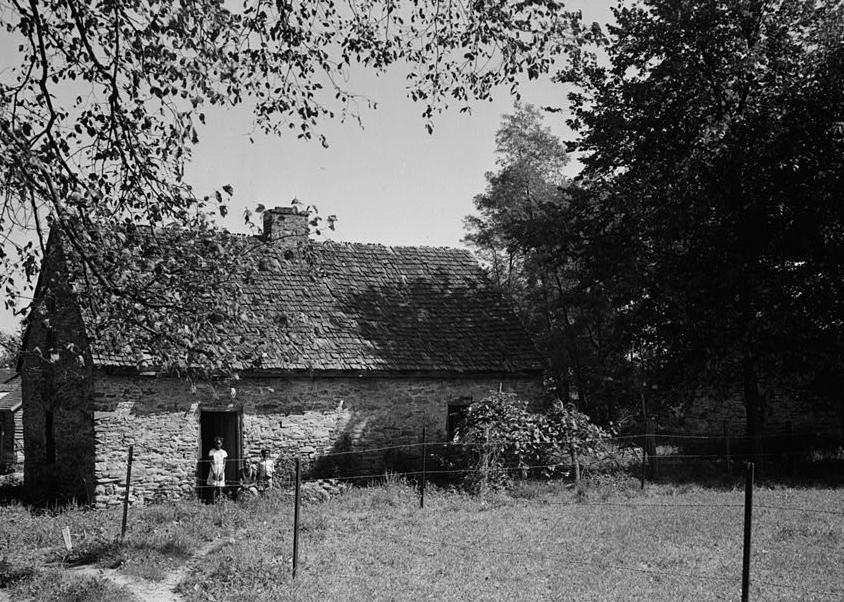 Doughoregan Manor, Ellicott City Maryland 1936 SLAVE QUARTERS