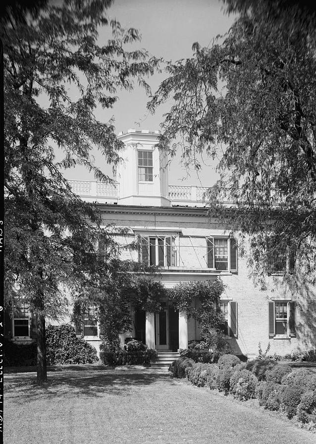 Doughoregan Manor, Ellicott City Maryland 1936 ENTRANCE - SOUTH