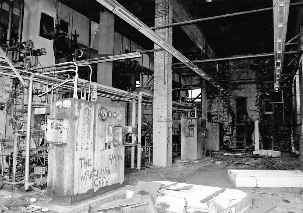 Glenn Dale Tuberculosis Hospital and Sanatorium, Glenn Dale Maryland Power Plant, interior (2009)
