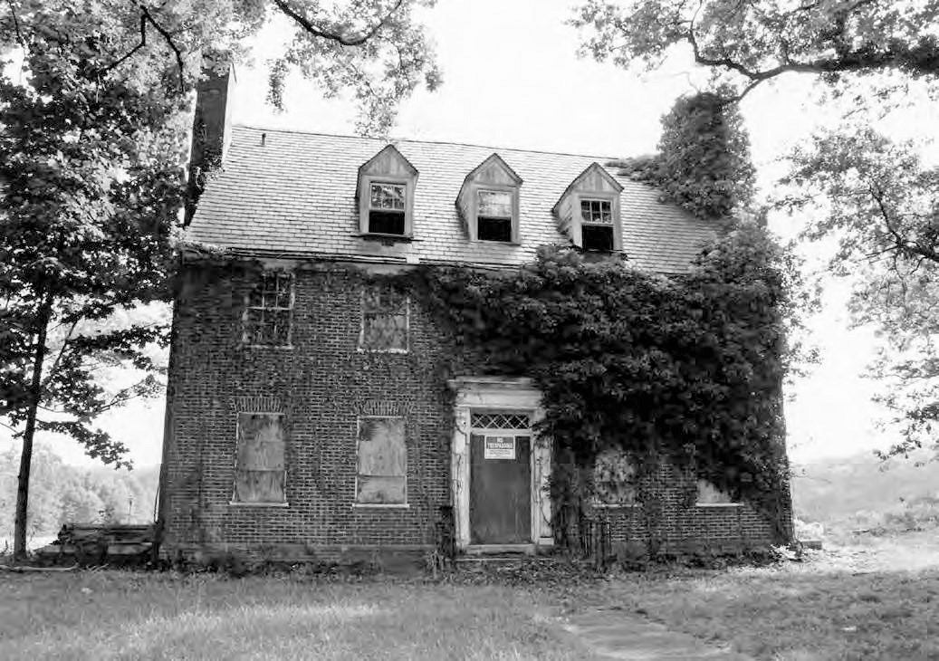 Glenn Dale Tuberculosis Hospital and Sanatorium, Glenn Dale Maryland Duplex # 1, southwest elevation (2009)