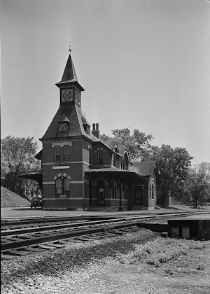 Baltimore and Ohio Railroad Point of Rocks Station Maryland