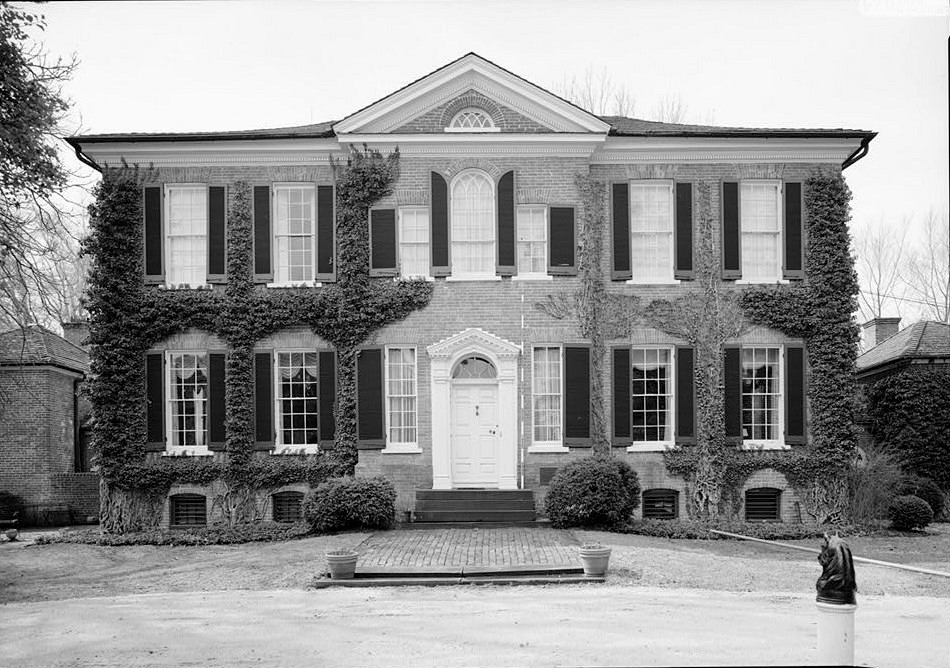 Poplar Hill -  His Lordships Kindness, Rosaryville Maryland NORTHEAST (FRONT) ELEVATION VIEW