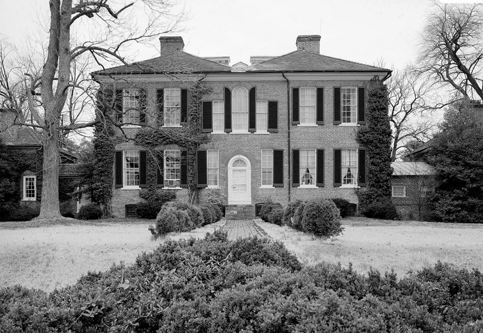 Poplar Hill -  His Lordships Kindness, Rosaryville Maryland SOUTHWEST (FRONT) FACADE ELEVATION