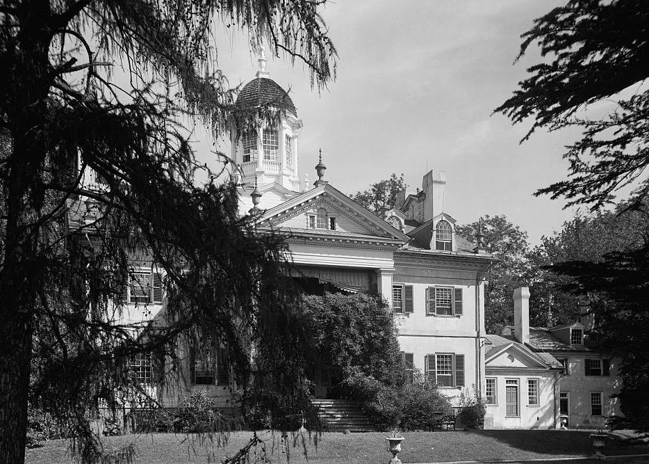 Hampton Mansion, Towson Maryland 1936 SOUTH ELEVATION