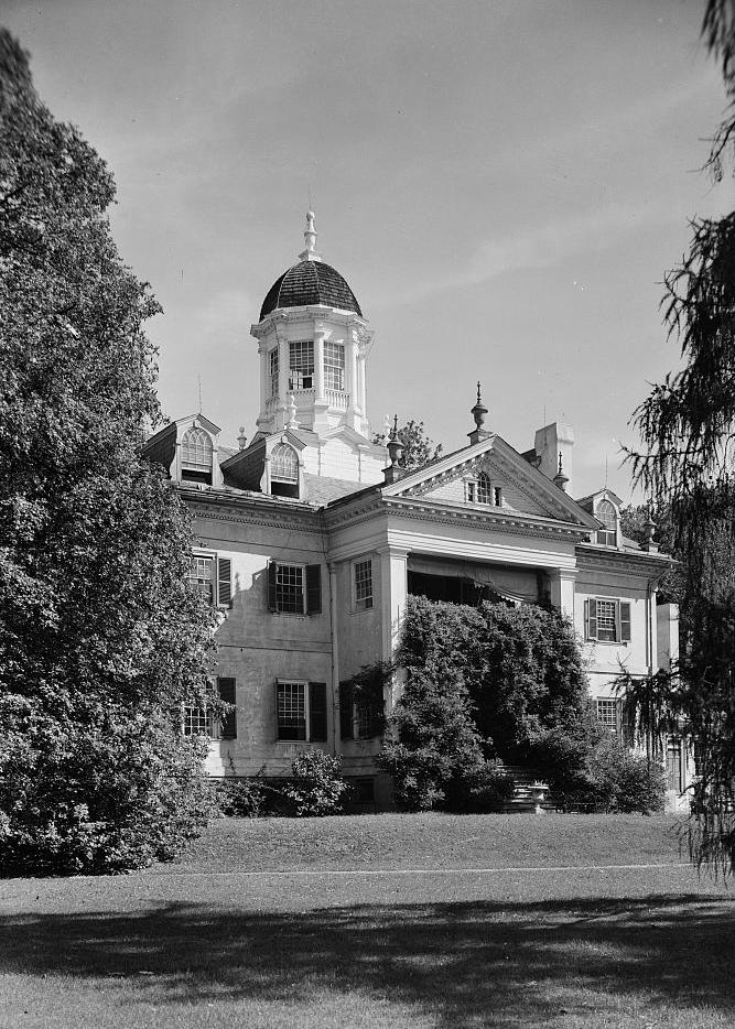Hampton Mansion, Towson Maryland 1936 SOUTH PORTICO