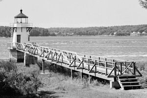 Doubling Point Light Station, Bath Maine