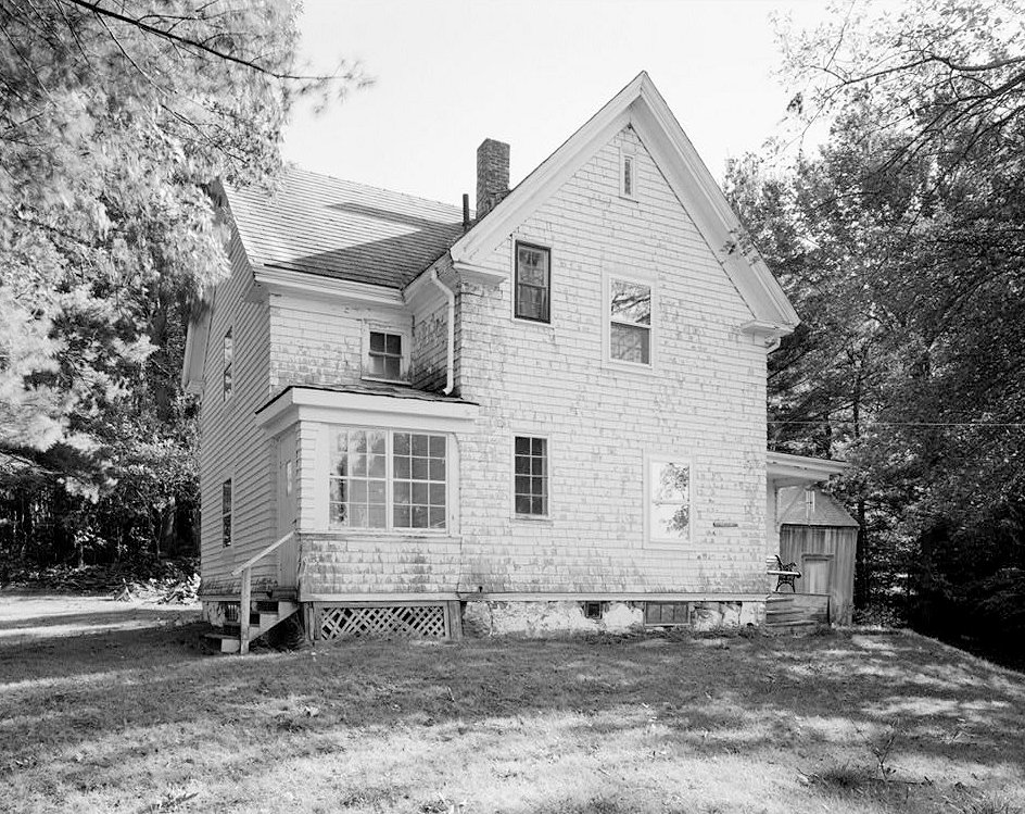 Doubling Point Light Station, Bath Maine Keeper'S House North and West Sides (1989)