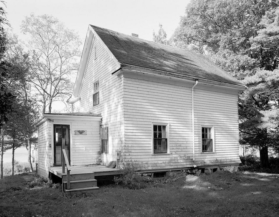 Doubling Point Light Station, Bath Maine Keeper'S House East and South Sides (1989)